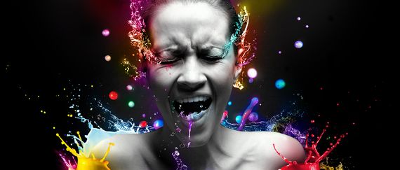I scream and cry colors by ElenaSham Artist of the week   Elena Savitskaya