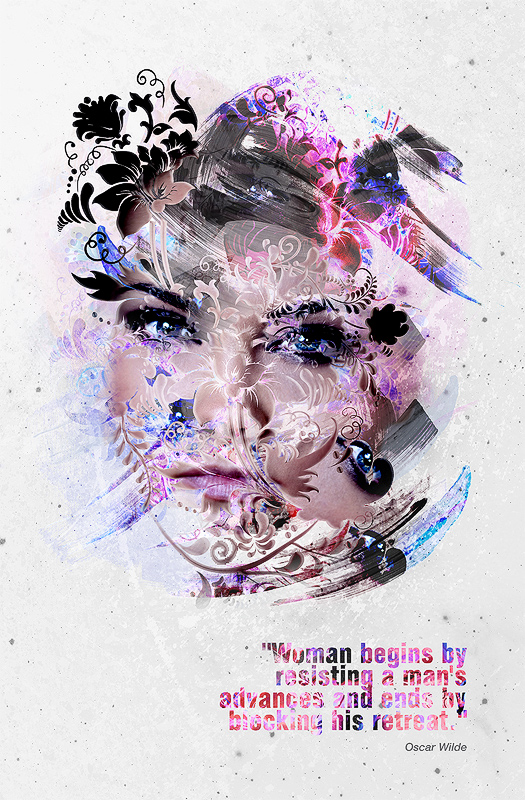 Woman begins by by ElenaSham Artist of the week   Elena Savitskaya