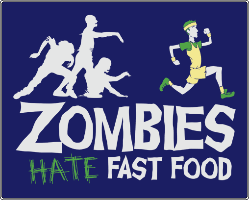 ZombieFastFood Fullpic 1 Designers Break: Extremely hilarious T shirt designs