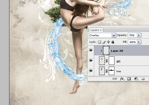 36 How to create a dynamic nature poster in Photoshop