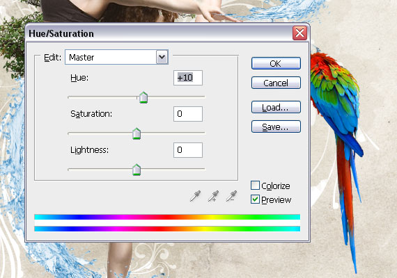 50 How to create a dynamic nature poster in Photoshop