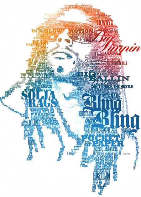52 50 Stunning Typographic Portraits
