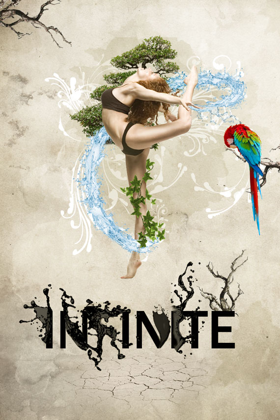 56.1 How to create a dynamic nature poster in Photoshop