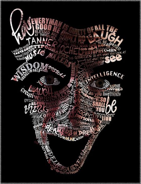 71 50 Stunning Typographic Portraits