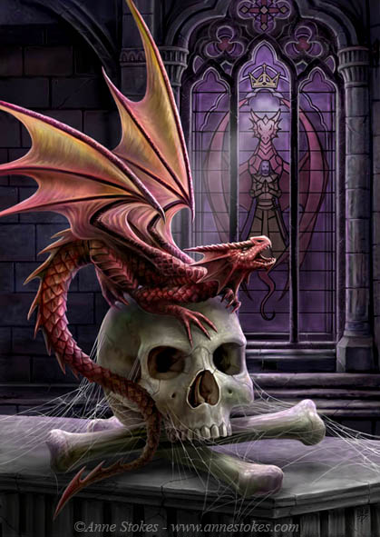 Dragon Lord  by Anne Stokes The Influence of Art History on Modern Design   Gothic Style