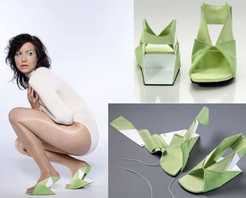 Origami fashion 23 35+ Origami inspired fashion designs