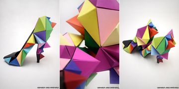 Origami fashion 24 35+ Origami inspired fashion designs