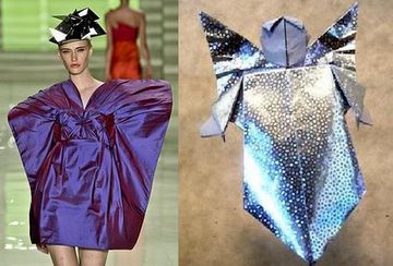 Origami fashion 11 35+ Origami inspired fashion designs