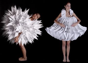 Origami fashion 21 35+ Origami inspired fashion designs