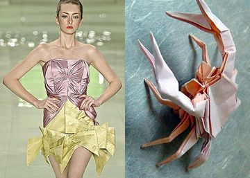 Origami fashion 8 35+ Origami inspired fashion designs