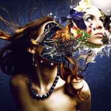 woman abstract concept
