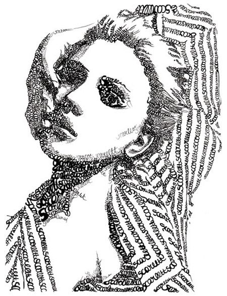 a24173f29d2d17ebffef1c312c7dfd46 50 Stunning Typographic Portraits