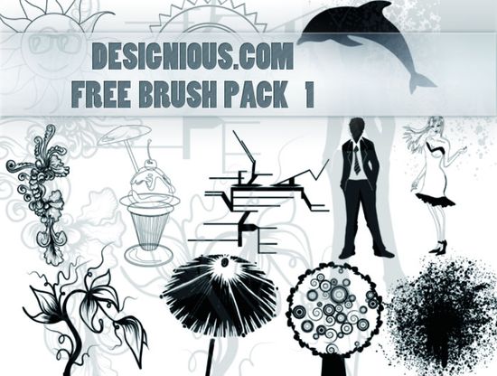free photoshop brush pack 11 Fresh Freebies, Vector Packs & Tshirt designs from Designious.com