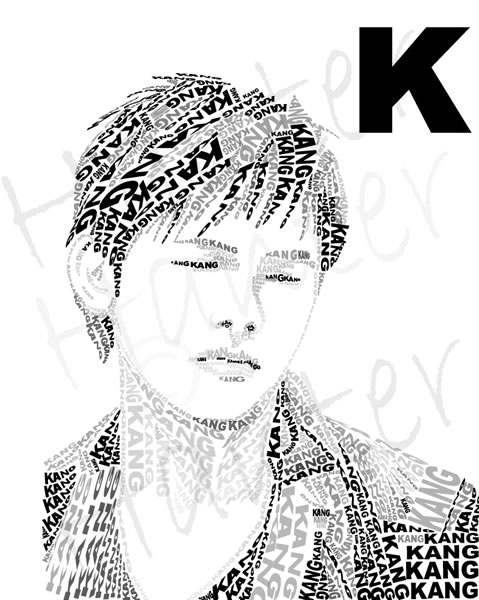 new111 50 Stunning Typographic Portraits