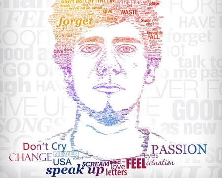 self 50 Stunning Typographic Portraits