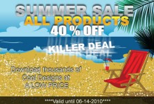 summer vector sale