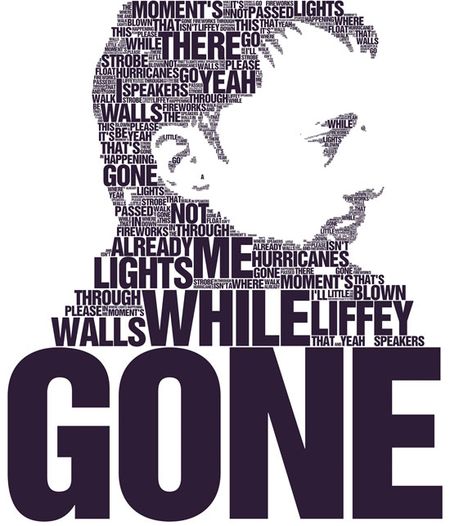thom yorke 50 Stunning Typographic Portraits