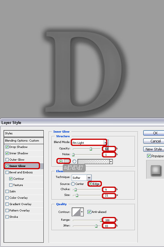 5.2 designioustimes glass text effect tutorial How to Create Glass Effect Text in Photoshop