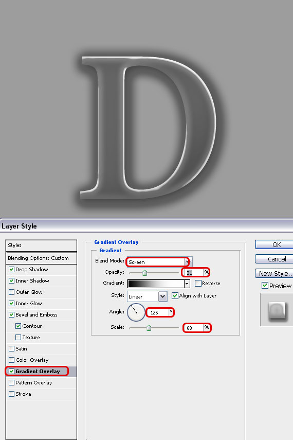 5.7 designioustimes glass text effect tutorial How to Create Glass Effect Text in Photoshop