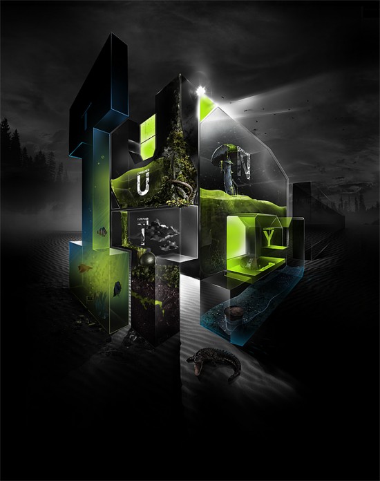 ecosystems2 550x696 Artist of the Week    David Waters