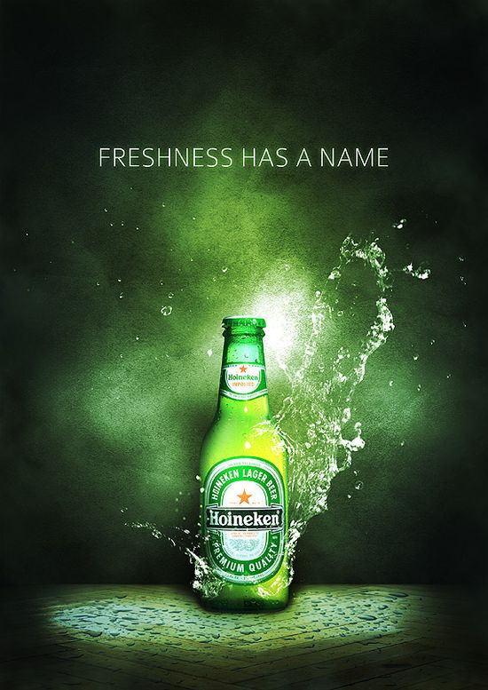 heineken preview Photoshop Tutorials Roundup: July 2010