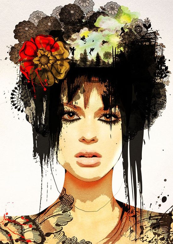 stylishportrait Photoshop Tutorials Roundup: July 2010