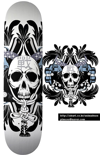 3419209063 9e7f3b91b5 z Design on Wheels   100+ Seriously Awesome Skateboard Prints