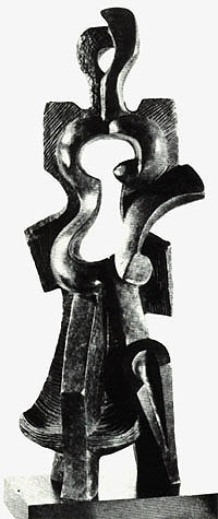 Archipenko Woman Walking 1912 The Influence of Art History on Modern Design   Cubism
