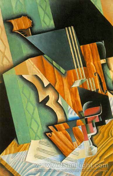 N G0003 201 violin and glass The Influence of Art History on Modern Design   Cubism