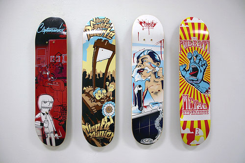 flickr skate De sign on Wheels 100+ Seriously Awesome Skateboard Prints