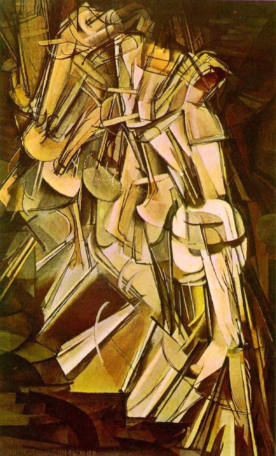 nude2 550x907 The Influence of Art History on Modern Design   Cubism