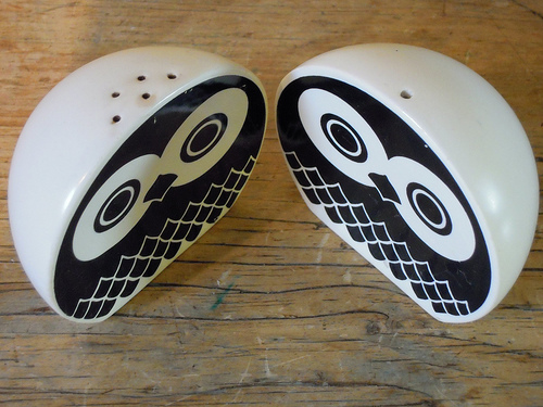 owls salt and pepper shakers 35+ Creative and Funny Salt and Pepper Shakers
