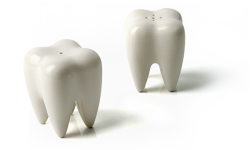 tooth salt and pepper shaker 35+ Creative and Funny Salt and Pepper Shakers