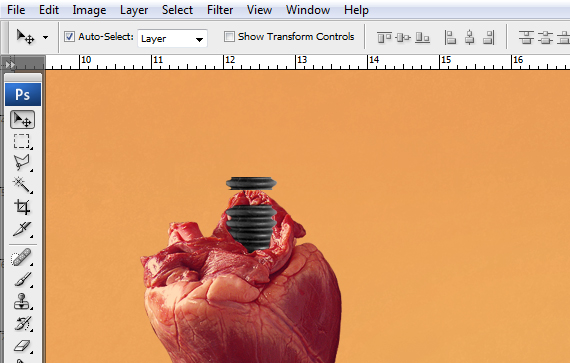 12 12 كيفية إنشاء مفهوم القلب الحديثة في Photoshop