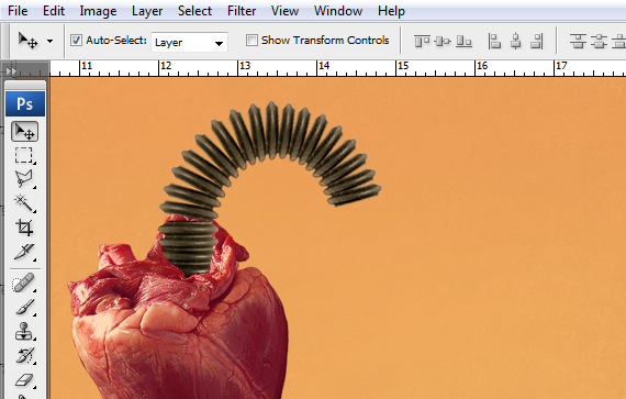 14 14 كيفية إنشاء مفهوم القلب الحديثة في Photoshop