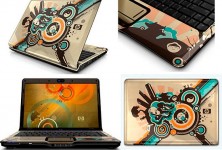 Abstract laptop design by HP