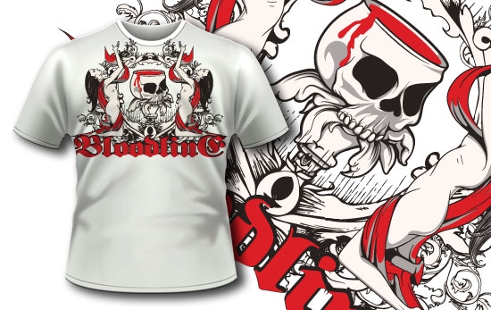 Ideas For Shirt Designs cool brooklyn tee t shirt design for merchandise personalized gift ideas nyc shop T Shirt Design 307 Bloody Chalice Ideas For Shirt Designs led t shirt designs daves geeky ideas T Shirt Design 307 Bloody Chalice