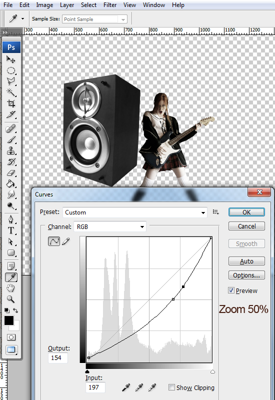 12 designioustimes music composition tutorial1 How to Create a Music Concept Design in Photoshop