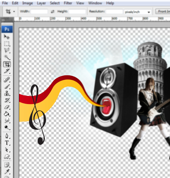 25 designioustimes music composition tutorial How to Create a Music Concept Design in Photoshop