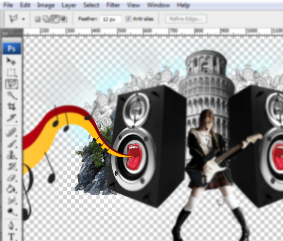 28 designioustimes music composition tutorial How to Create a Music Concept Design in Photoshop