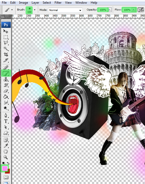 34 designioustimes music composition tutorial How to Create a Music Concept Design in Photoshop