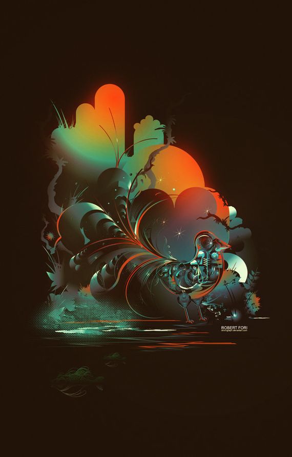 mechanic fauna by dronograph d30w0vp Interview with Graphic Designer Robert Fori