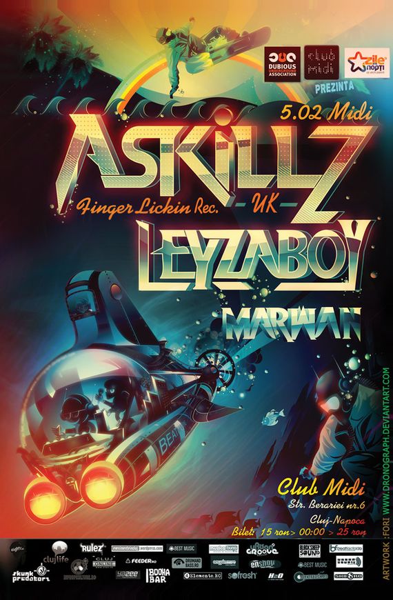 poster design version 2 by dronograph Interview with Graphic Designer Robert Fori