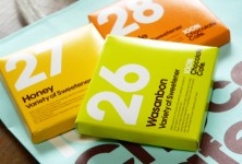 100 Chocolate Cafe Package Design