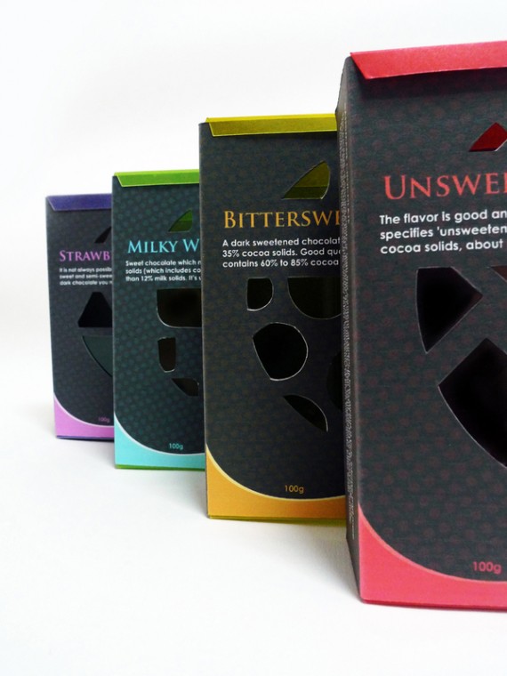 Amandis Chocolate Package Design 570x760 50+ Creative Chocolate Package Designs