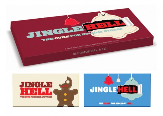 Bloomsberry and Co Chocolate Packaging Design 570x406 50+ Creative Chocolate Package Designs