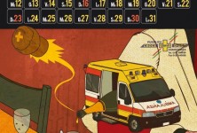 Calendar design for the year 2011 1