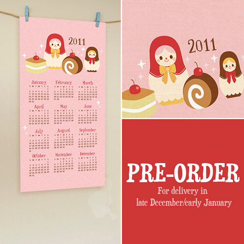 Calendar design for the year 2011 15 Showcase of Beautiful Calendar Designs for 2011