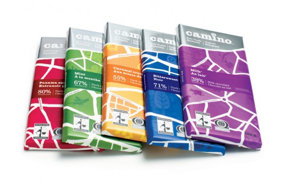 Camino Chocolate Package Design 570x368 50+ Creative Chocolate Package Designs