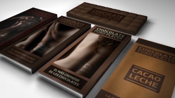 Chocolate Puro Placer Package Design 570x321 50+ Creative Chocolate Package Designs